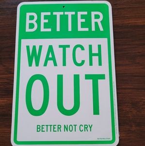 Decorative Christmas sign